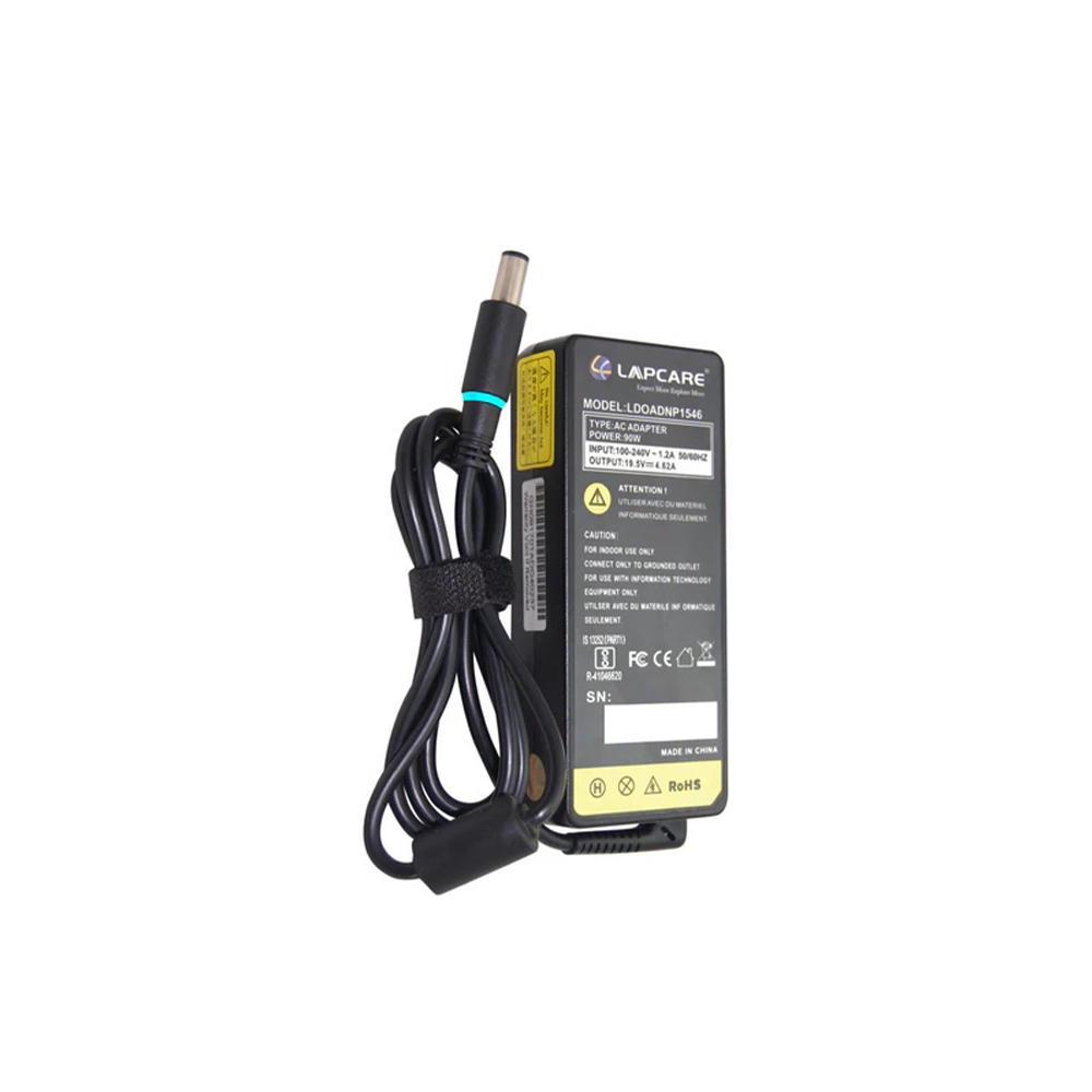 Lapcare Laptop Adapter Compatible For Dell 90w | 19.5v/4.62a | 7.4mm x 5.0mm view 2